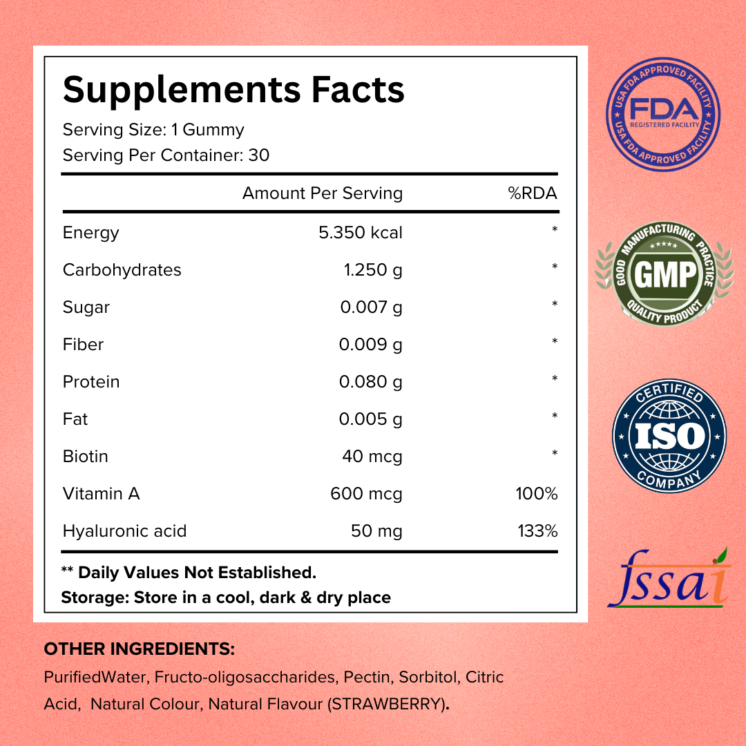 Biotin gummies alternate view 4